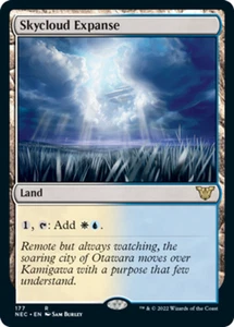 Skycloud Expanse - Commander: Kamigawa: Neon Dynasty #177 MTG Magic The Gatherin - Picture 1 of 1