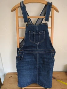 Gonna Salopette Fat Face Denim Taglia UK 8 - Foto 1 di 5