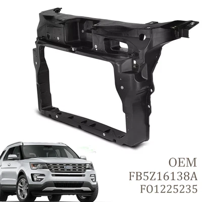 Radiator Support Core Assembly For 2016 2017 2018 2019 Ford Explorer 3.5L Engine - Image 1 of 4
