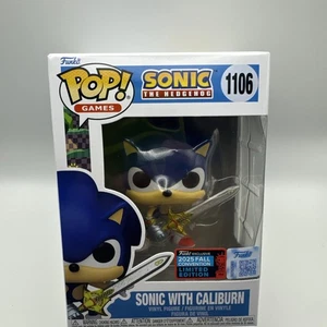 Funko Pop! Vinile: Sonic il Riccio - Sonic con Caliburn (NYCC) - Bersaglio... - Foto 1 di 6