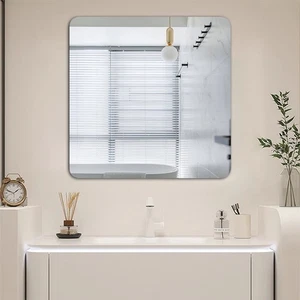 Clear Reflection Acrylic Mirror Stickers for Entryway and Dormitory Walls - Picture 1 of 35