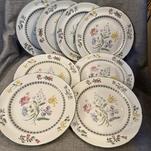 "Juego de 8 platos de ensalada Spode Summer Palace de 8"" leer descripción" - Imagen 1 de 13