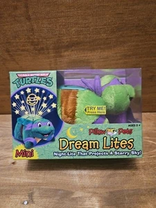 Pillow Pets Dream Lites Mini NIB TMNT DonatelloStarry Night Light Projector - M1 - Picture 1 of 4