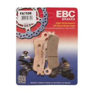 EBC Front FA755R R Heavy Duty Sintered Brake Pads Yamaha WR 450 F 2020-2024 - Picture 1 of 3