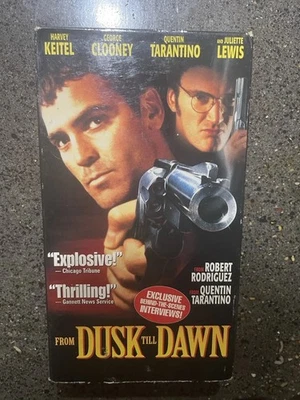 From Dusk Till Dawn 1996 VHS Quentin Tarantino, George Clooney - Image 1 of 4