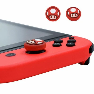 2xThumb Grip Cover Joystick Caps Case Silicone For Nintendo Switch NS OLED Lite - Image 1 of 4