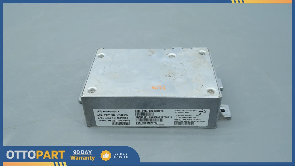 Módulo de control de comunicación Saturn Sky-Pontiac Solstice Onstar 2006-2010 OEM Foto 1 de 4