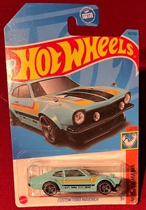 HOT WHEELS CUSTOM FORD MAVERICK BLUE 99/250 . SEE COMBINED OFFERS ! - Picture 1 of 1