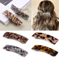 100x Assorted Women Iron Hair Barrette Bases French Hair Clips Findings 30~78mm