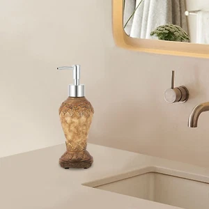 Tabletop 300ml Soap Dispenser Hand Soap Dispenser For Home Office Press White - Picture 1 of 13