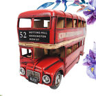  Red London Double-decker Bus Model Bus Craft Iron Art Craft Creative Exquisite