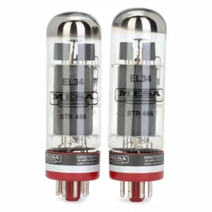 Mesa/Boogie EL-34 STR 446 Matched Pair 750625D Tube (DUET) - Picture 1 of 1