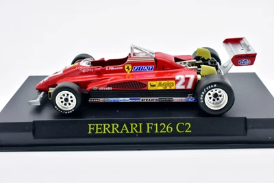 Modellini Auto Ferrari F126 C2 scala 1:43 formula 1 gp collezione ixo modellismo - Immagine 1 di 3