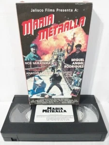 Maria Metralla Noe Murayama Ana Luisa Peluffo Miguel Angel Rodriguez VHS Spanish - Imagen 1 de 5
