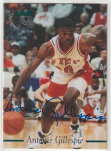 1995 Classic Basketball Rookies Autograph Edition Card RC Antoine Gillespie