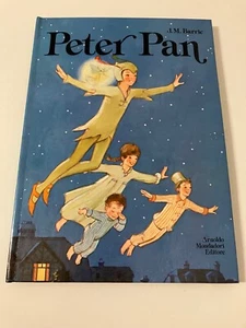 PETER PAN J. M. Barrie Mondadori 1983 Prima Edizione Pop Uo Animato - Picture 1 of 6