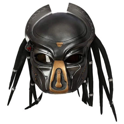 Blocker Alien vs. Predator Mask Lone Wolf Halloween Costume Prop Predator Helmet - Image 1 of 4