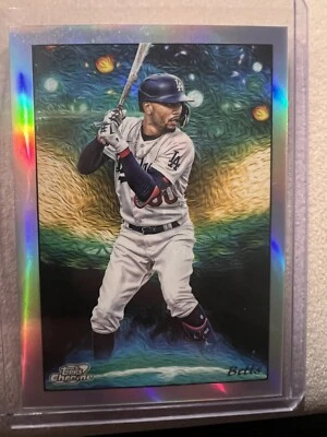 Mookie Betts 2023 Topps Cosmic Chrome Stars in the Night #STN-11 Dodgers NK - Image 1 of 2