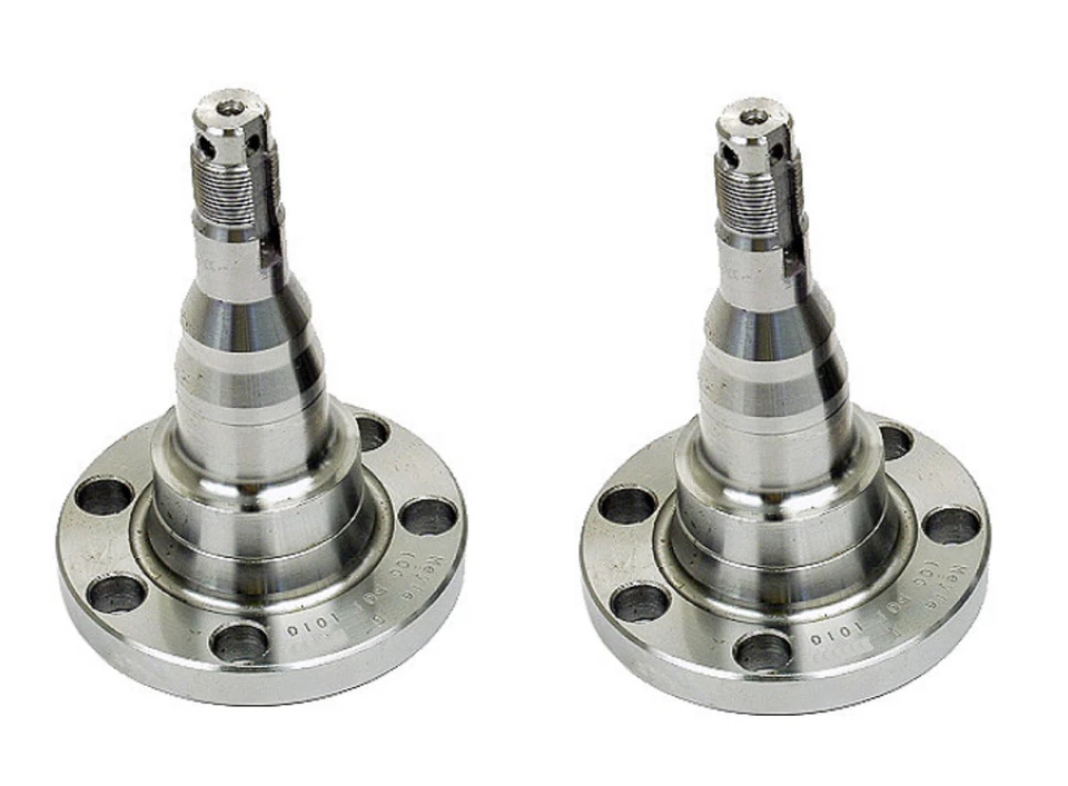 2 Left+Right Rear Stub Axle Spindle for Audi Volkswagen Drum brake without ABS - Image 1 of 4