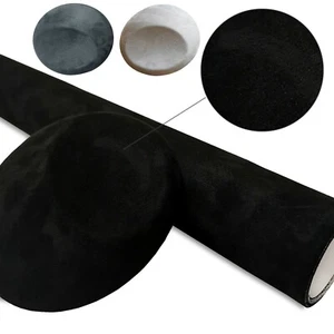 Mikrofaser Folie selbstklebend 3D Wildleder Velvet Stoff Folie BLASENFREI 42€/m² - Bild 1 von 12