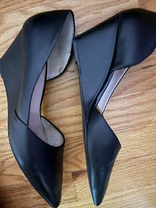 Kenneth Cole New York Schuhe Absatz 9 schwarz Leder zweimal getragen keine Probleme stylisch - Bild 1 von 11