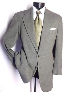 VESTIMENTA Mens Sport Coat Jacket Gray  2 Button size 42R - Picture 1 of 12