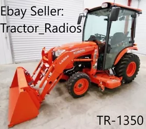 B2650 Kubota Lettore nastro CD imbracatura radio trattore in cabina metallica stereo 9 pin cruscotto - Foto 1 di 4