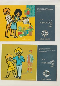 Año Internacional del Niño Postales Nuevas Publicidad lotería 1979 (GR-577) - Bild 1 von 1