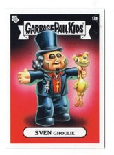 2023 Topps Garbage Pail Kids “Oh the Horrible” Wave 4 SVEN GHOULIE 17a