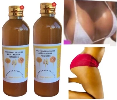 Mélange Huile de fenugrec et Akpi 100% ingrédients Naturelle livraison 50ml x 2 - Imagen 1 de 4
