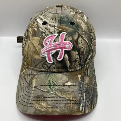 Harrisburg Senators New Era 9TWENTYMiLB Minor League Camo Dad Hat Cap OSFM - Image 1 of 4