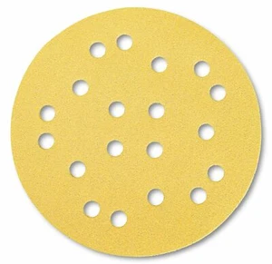 Mirka P320 GOLD GRIP Sanding Discs 125mm - P320 19 Hole - 10 x 100 = 1000 Discs - Picture 1 of 2
