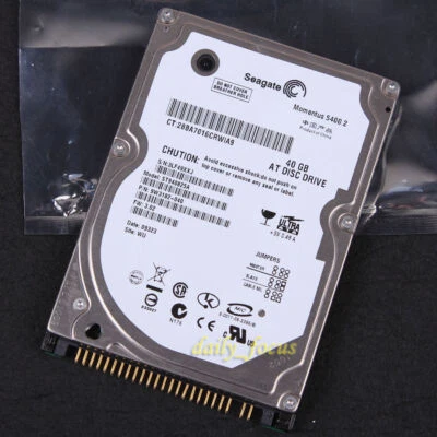 For Seagate ST940825A 40 GB 2.5" 5400 RPM PATA IDE Hard Disk Drive HDD - Image 1 of 2