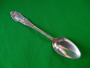 KNOWLES Mt. Vernon Apollo Sterling Silver Spoon ~ 5 1/2" ~ 16.29g ~ Monogram - Picture 1 of 13