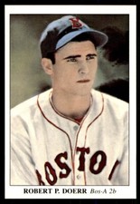 1985 BLC AMERICA'S NATIONAL PASTIME - #55 BOBBY DOERR BOSTON RED SOX