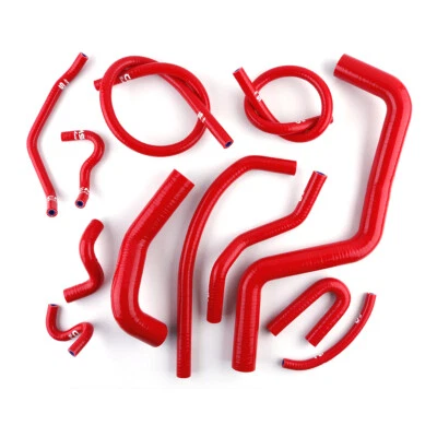 Red Silicone Radiator Hose Kit for Honda Acura Integra DB7 DC4 RS LS GS SE B18B1 - Image 1 of 4