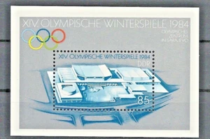 DDR Briefmarke XIV Olympische Winterspiele 1984 / SARAJEVO - Bild 1 von 1