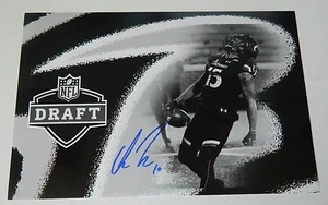 Chris Moore signed 8x12 photo Baltimore Ravens Rookie autograph NFL DRAFT - Picture 1 of 2