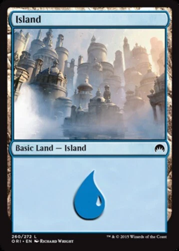 Island (260) - Foil ~ Near Mint Magic Origins MTG Magic UltimateMTG Land Card - Image 1 of 1