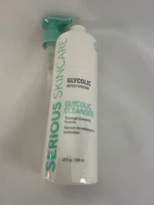 Serious Skin Care Glycolic Retexturizer Cleanser New W/Pump 12 Fl Oz Sealed - Picture 1 of 4