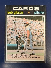 1971 Topps Baseball Card #450 Bob Gibson St. Louis Cardinals