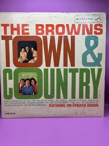 The Browns Town & Country LP Vinyl RCA LPM 2174 VG - Picture 1 of 7