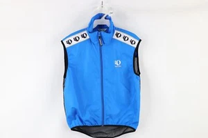 Vintage Pearl Izumi Mens Small Spell Out Bicycle Cycling Full Zip Vest Jacket - Picture 1 of 11