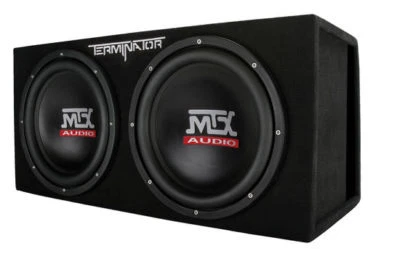 Subwoofers dobles MTX Terminator TNE212DV 1000W RMS 12" + Subcaja ventilada Foto 1 de 4