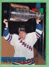 1994-95 Topps Stadium Club #154 Nick Kypreos New York Rangers (a)