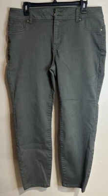 Iman Women's Slacks/Pants/Trousers Olive NWOT Size 14 - Изображение 1 из 4