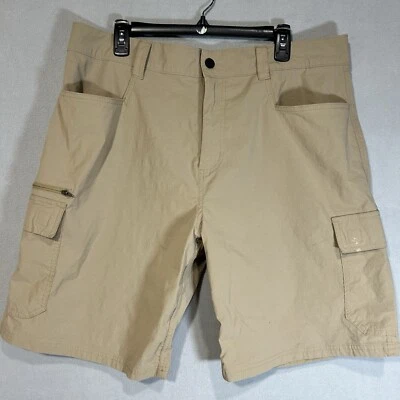 Orvis Tech Cargo shorts Mens Size 36 Brown Media Storage Outdoor Camping 38x13 - Image 1 of 4