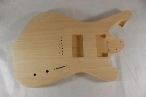 Cuerpo de guitarra UV Fireman RG sin terminar - 7 cuerdas - se adapta a cuellos RG - Hipshot - EMG 707 - Imagen 1 de 8