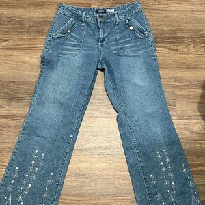 Jazzie blue jeans / stretch/ 11-12 - Picture 1 of 6