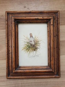 (Art.:O-2) Schönes Jagdgemälde "Vogel" von Weidinger - Bild 1 von 2